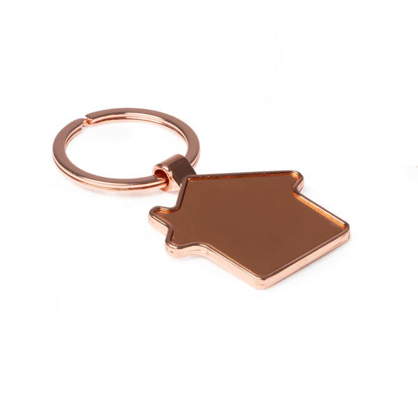 Portachiavi Home rame personalizzato