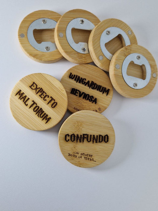 Kit 100 apribottiglie segnaposto personalizzati