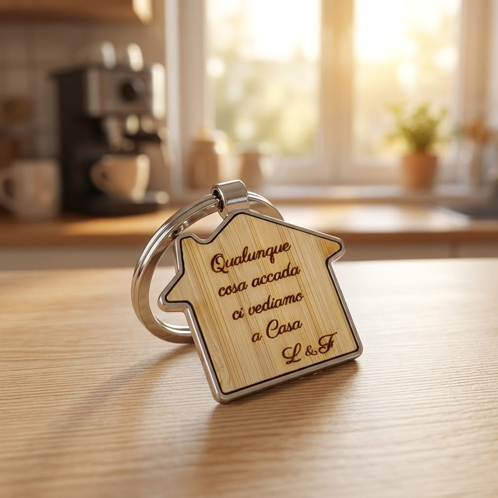 Portachiavi Home personalizzato