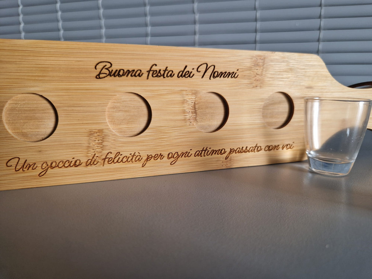 Porta bicchierini Festa dei Nonni