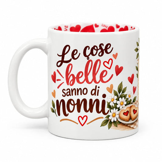Tazza "Le cose più belle sanno di nonni"