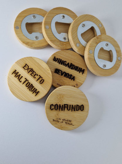 Kit 50 apribottiglie segnaposto personalizzati