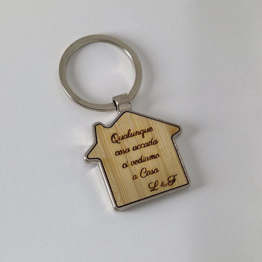 Portachiavi Home personalizzato