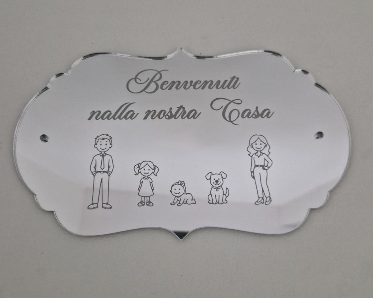 Targhetta Nuvola