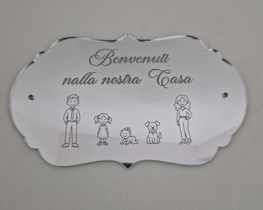 Targhetta Nuvola