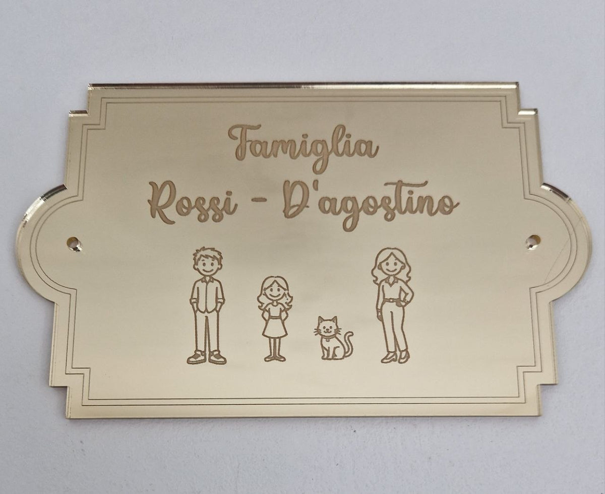 Targhetta Déco